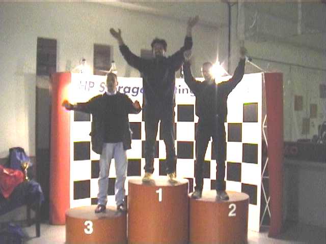 Podio gara 1
