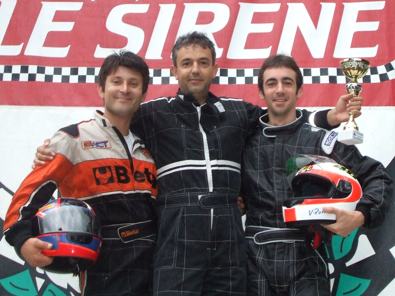 Il Podio della Gara 8B