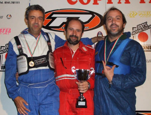 Il Podio della gara 8B