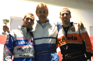 Podio gara 9B