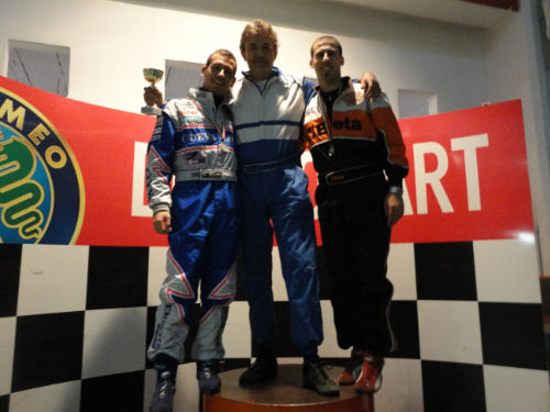 Il Podio della gara 09B