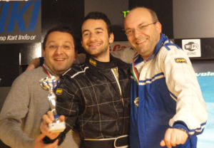 Podio gara 11B