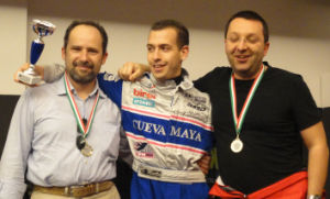 Podio gara 1B