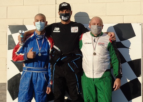 Il Podio della gara 08B