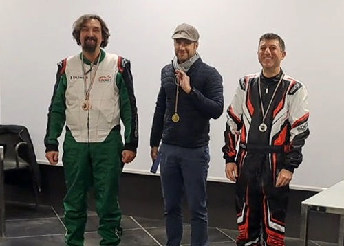 Il Podio della gara 14B